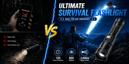 Vazlena™ Super Bright Ultimate Survival Flashlight