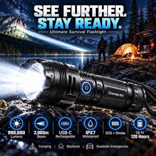 Vazlena™ Super Bright Ultimate Survival Flashlight